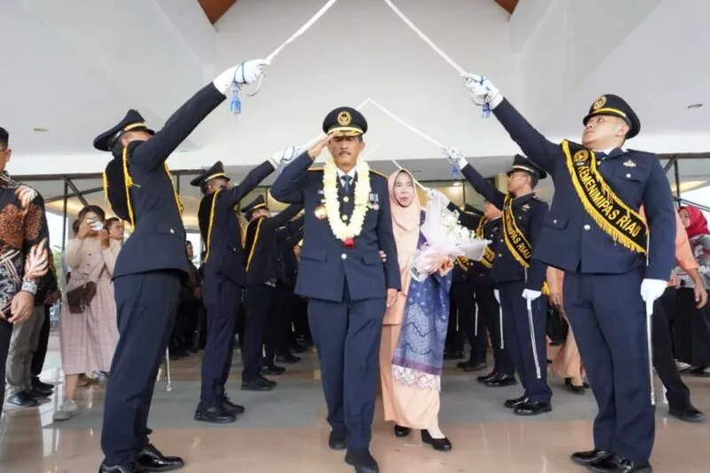 Dari Pengabdian Menuju Purnabakti, Haru dan Doa Mengiringi Pelepasan Kepala Kanwil Ditjenpas Riau