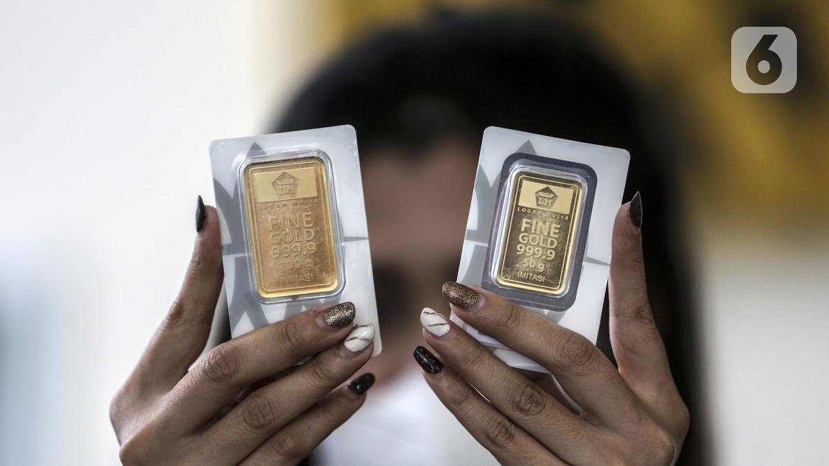 Harga Emas Antam Turun Lagi, Buyback Berkurang