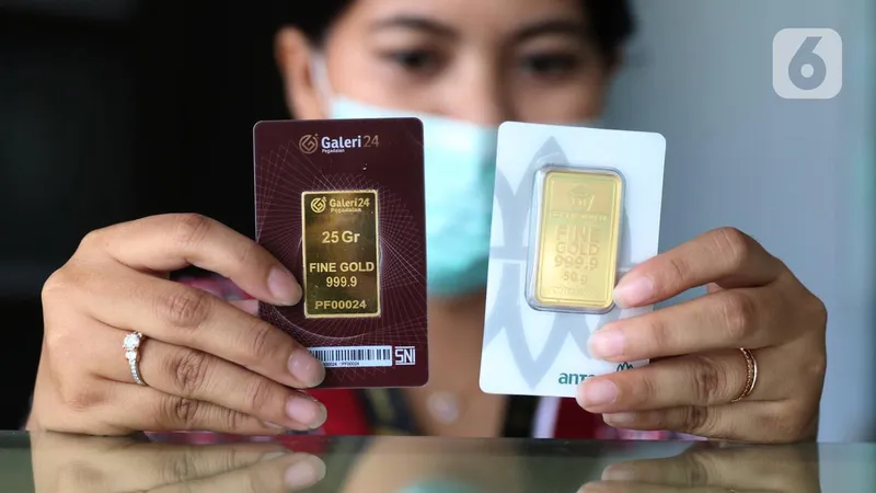 Harga emas Pegadaian turun di 25 Juni 2026: Kompak dengan UBS