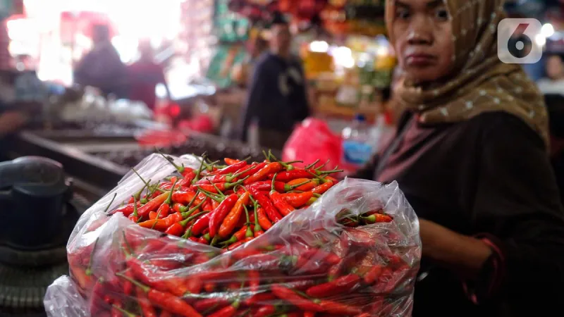 Harga Pangan Hari Ini: Cabai Rawit Merah Tembus Rp 83.550 per Kg