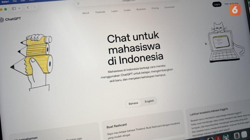 OpenAI Bagikan 50 Chat Mahasiswa Indonesia, Buat Apa Saja?