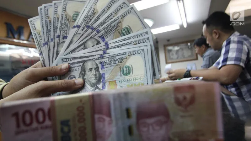 Rupiah Lesu terhadap Dolar AS Jelang Keputusan The Fed