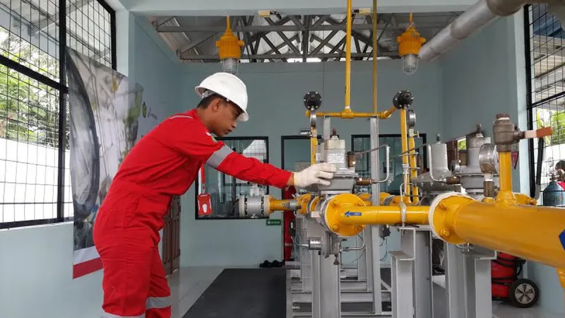 Gas Natuna Kini Mengalir Kembali ke Indonesia