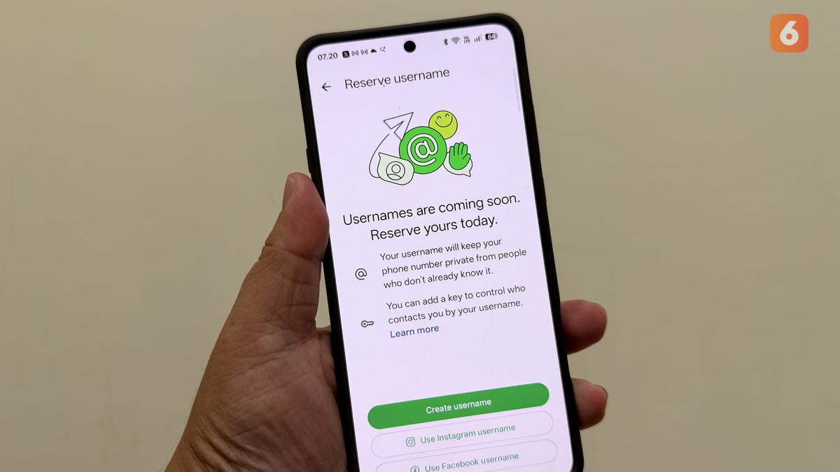 WhatsApp Siapkan Fitur Username, Nomor HP Bisa Disembunyikan