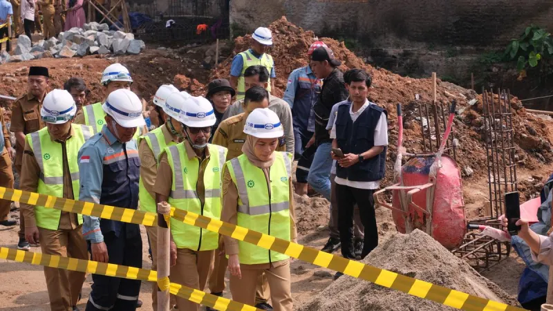 WSP Mulai Membangun Proyek Relokasi SDN Inpres Cikeusal, Sekolah Baru Diperkirakan Rampung Pada Awal Tahun 2027
