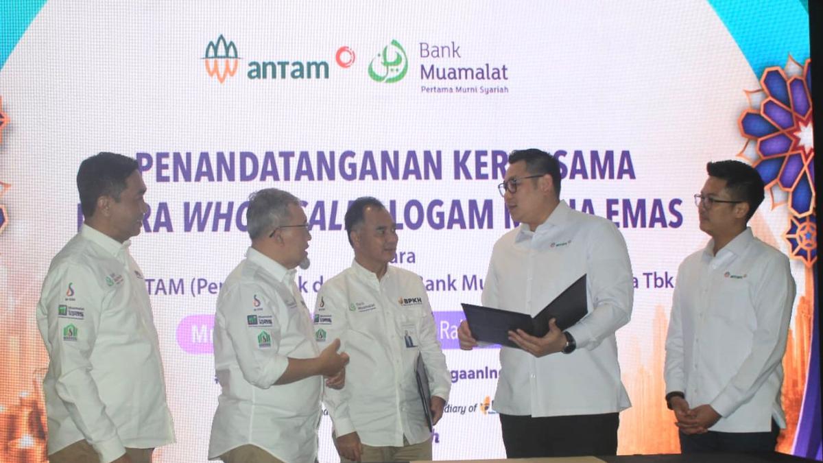 Antam & Bank Muamalat: Investasi Emas Syariah Lebih Mudah