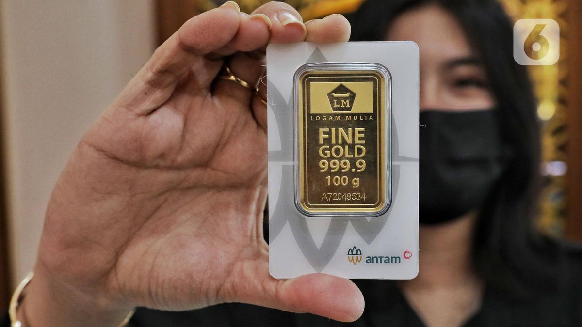 Harga Emas Pegadaian 2,7 Juta Gram Antam 28 Juli