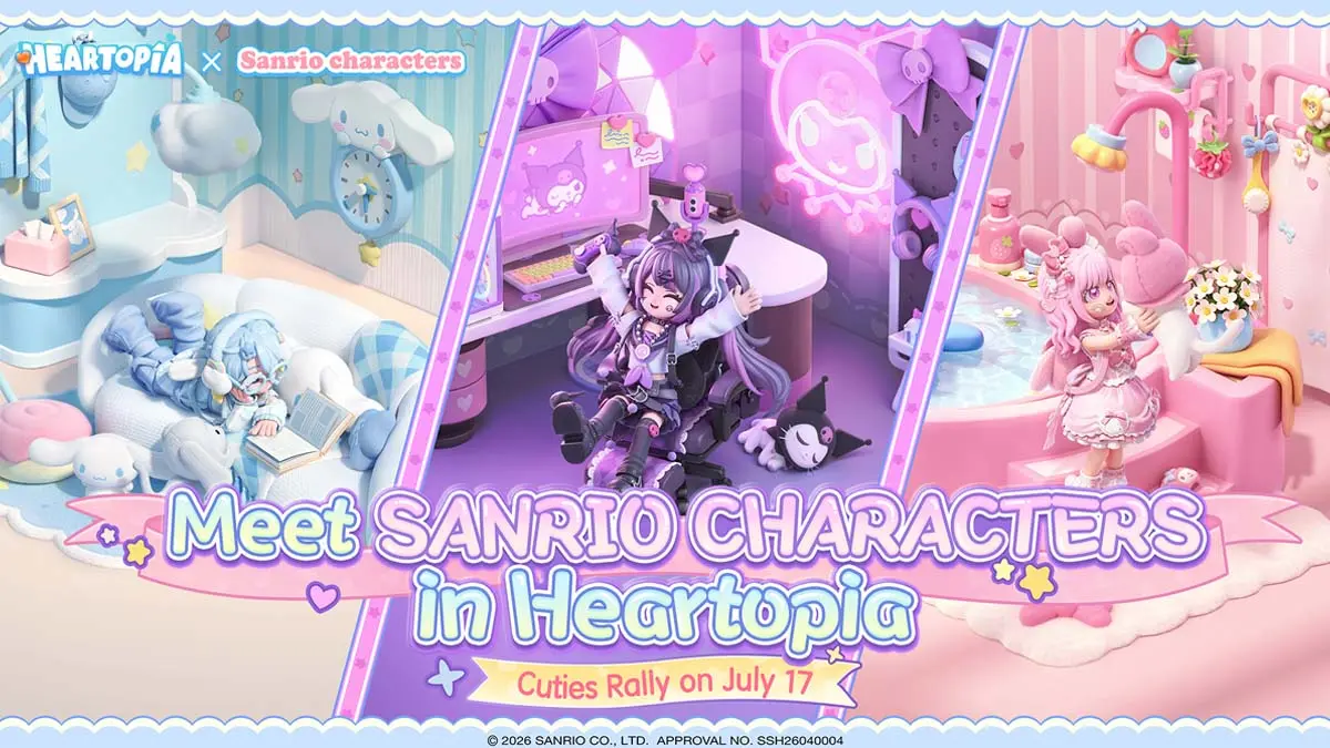 Heartopia SANRIO Siap Bikin Fes Fashion & Kendaraan