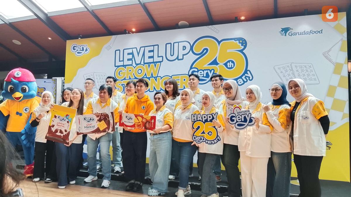 Gery Snack Rayakan 25 Tahun Rebranding & Inovasi Baru