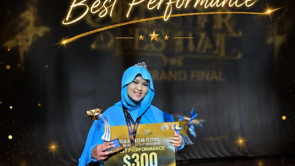 Nadhira Raih Penghargaan di Asia All Stars Festival 2026, Siap Wakili Indonesia ke China
