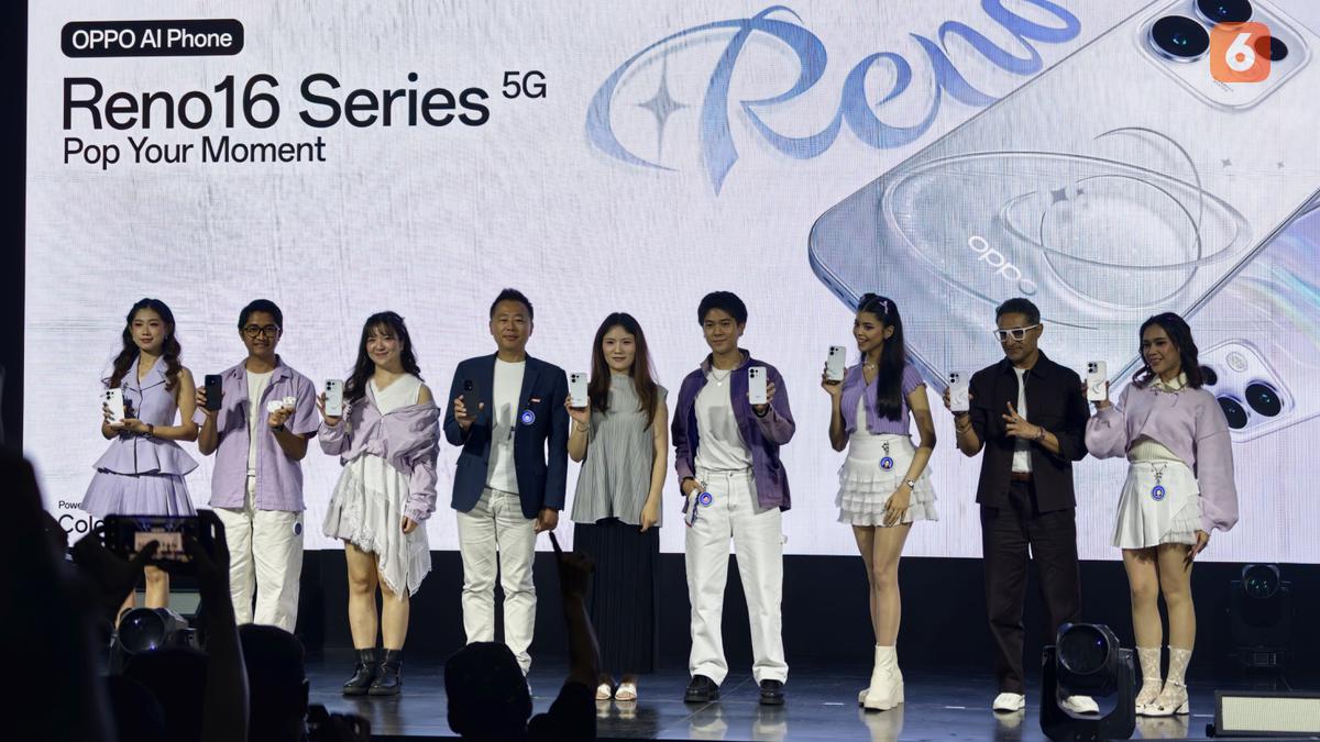 Oppo Reno16 Series Rilis di Indonesia, Harga Mulai Rp 7,999 Juta