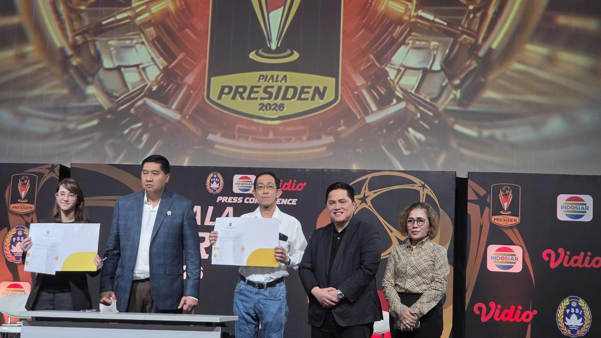 Piala Presiden 2026 Dibuka dengan Laga Antarklub Asing di Bandung dan Surabaya