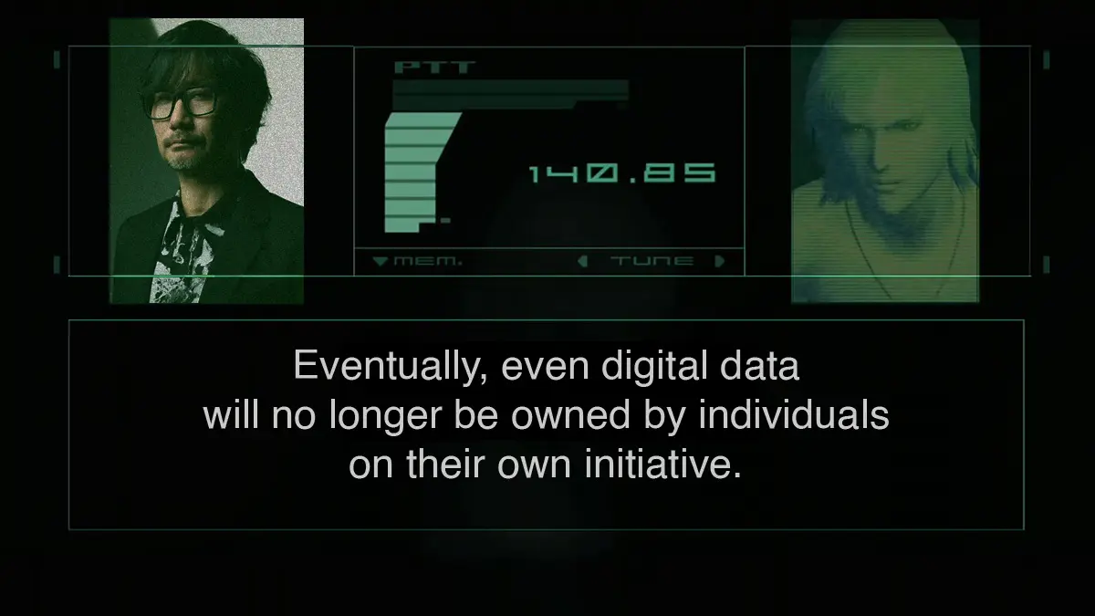 Prediksi Hideo Kojima Menjadi Kenyataan Kepemilikan Data Digital
