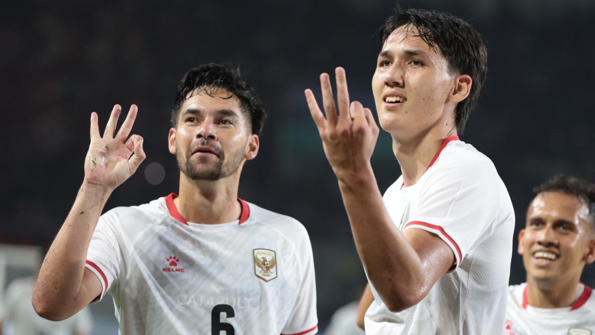 Mitchell Baker Hattrick, Indonesia 5-1 vs Cambodia