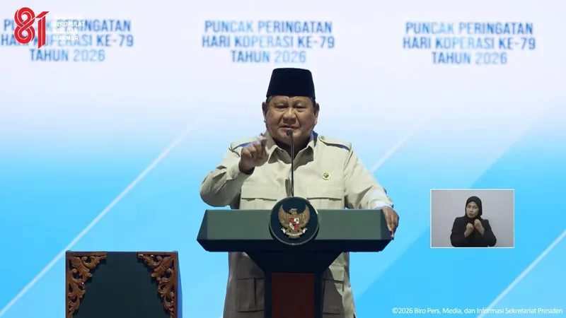 Prabowo Kritik Neoliberal: Fokus pada Koperasi