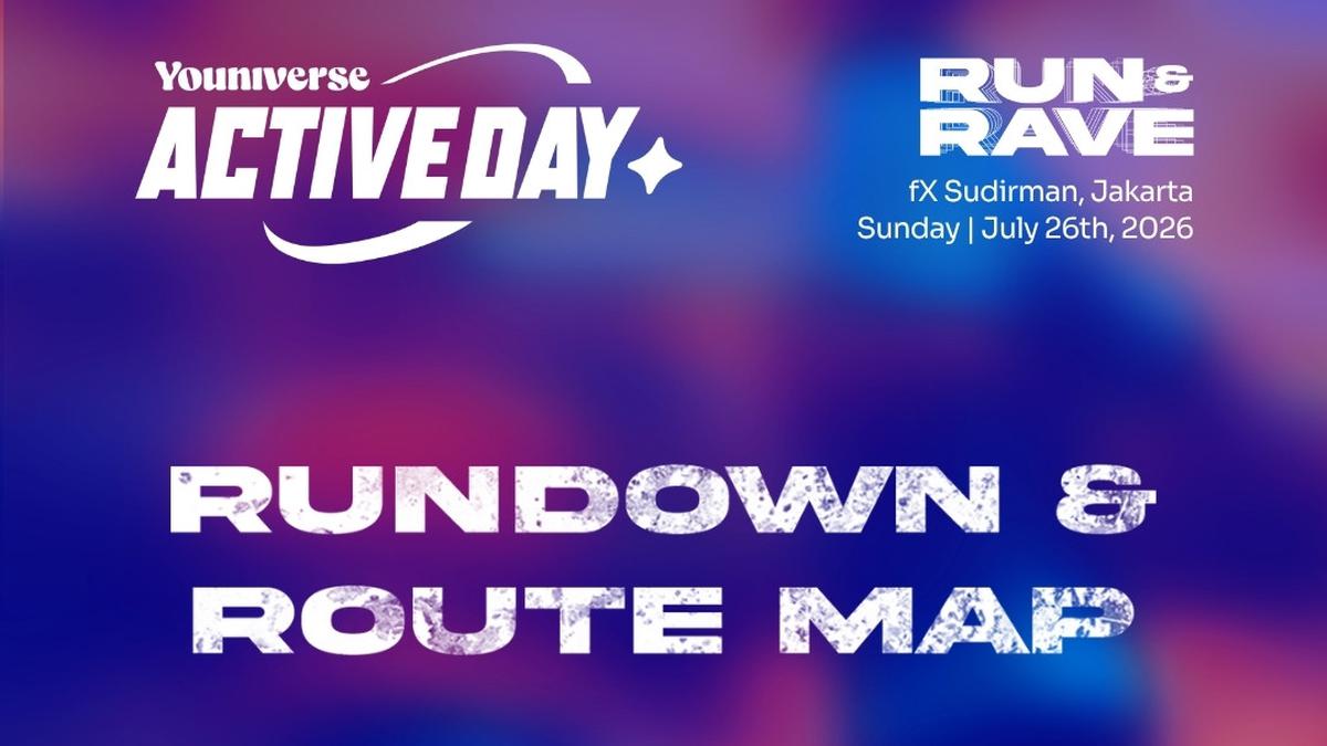 Youniverse Active Day Lari 5K & Rave di fX Sudirman